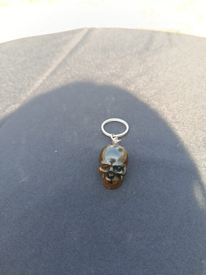 Porte clé tête de mort