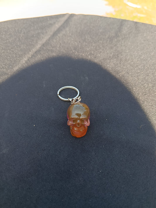 Porte clé tête de mort