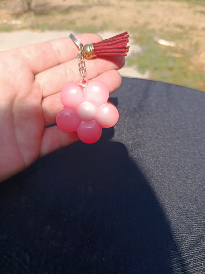 Porte clé fleur